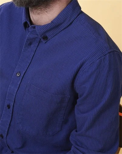Elsk - Ease Mens Skjorte - Cobalt/Navy 